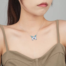 Load image into Gallery viewer, Milano Butterfly Pendant Silver Necklace
