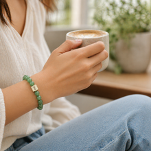 Load image into Gallery viewer, GreenAventurine_Infinity_Bracelet_3