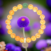 Load image into Gallery viewer, Green Aventurine & Citrine Couple Bracelet