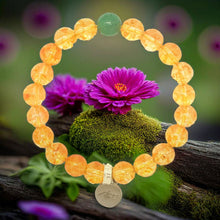 Load image into Gallery viewer, Green Aventurine & Citrine Couple Bracelet