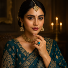 Load image into Gallery viewer, Ocean of Heart Swarovski Crystal Silver Ring