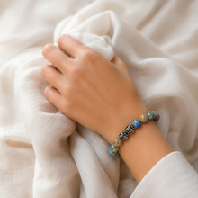 Load image into Gallery viewer, Sea_Blue_Jasper_Bracelet