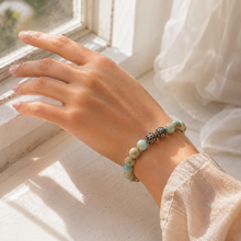 Load image into Gallery viewer, Snake_Jasper_Round_Bracelet_1