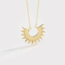 Load image into Gallery viewer, 18 K Gold Plated Starry Clavicle Silver Necklace
