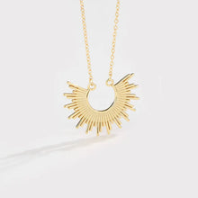 Load image into Gallery viewer, 18 K Gold Plated Starry Clavicle Silver Necklace