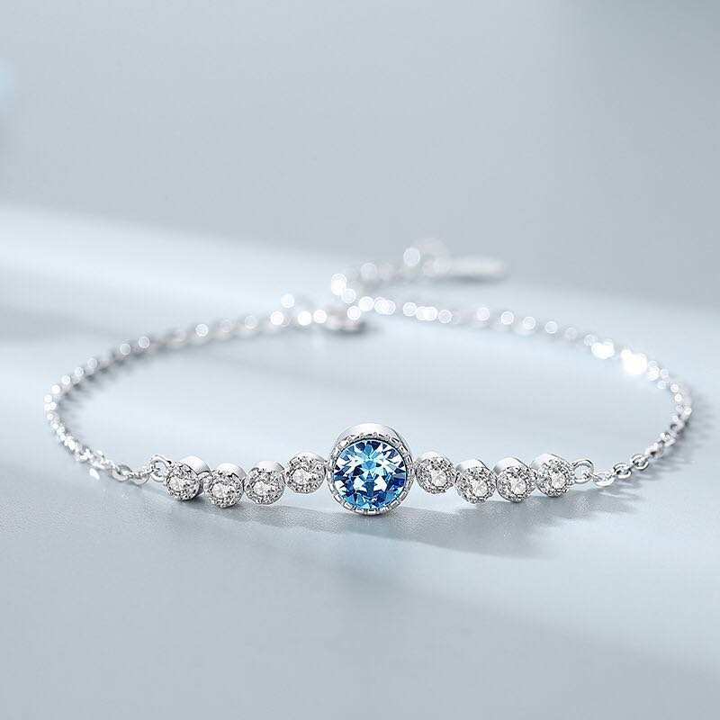 Swarovski blue sale bangle