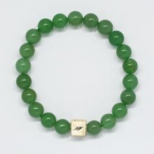 Load image into Gallery viewer, GreenAventurine_Infinity_Bracelet_2