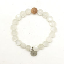 Load image into Gallery viewer, Sunstone & Moonstone Couple Bracelet (8 MM)