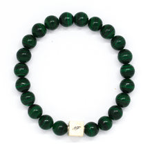 Load image into Gallery viewer, Malachite_infinity_bracelet_1