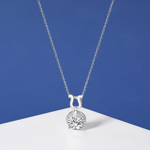 Load image into Gallery viewer, Milano Royal Solitaire MOISSANITE Queens Necklace