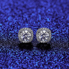 Load image into Gallery viewer, London Solitaire MOISSANITE Queens Earrings