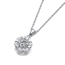 Load image into Gallery viewer, Parisian Solitaire MOISSANITE Queens Necklace