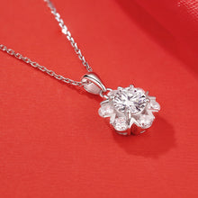 Load image into Gallery viewer, Parisian Solitaire MOISSANITE Queens Necklace