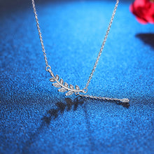 Load image into Gallery viewer, Bohemian Trendy Leaf pendant Silver Necklace