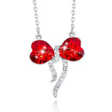 Load image into Gallery viewer, Eternal Heart Pendant Swarovski Silver Necklace