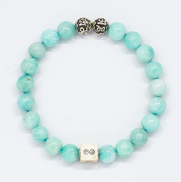 Natural Amazonite Stone Bracelet