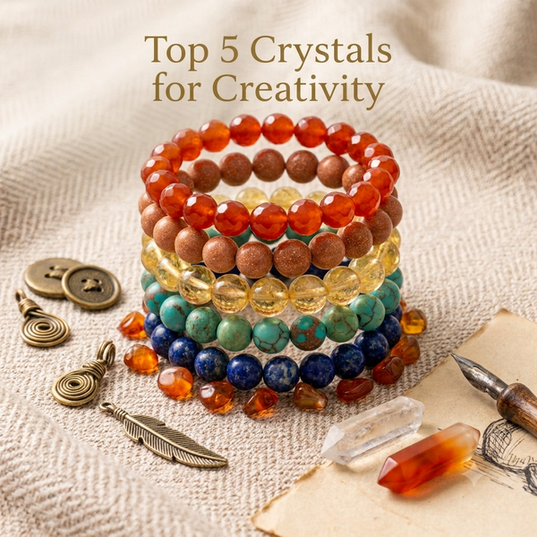 Top 5 Crystals for Creativity