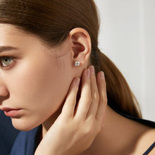 Load image into Gallery viewer, London Solitaire MOISSANITE (4 ct) Queens Earrings
