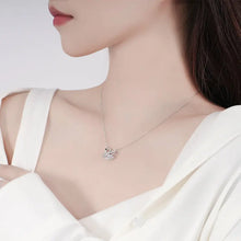 Load image into Gallery viewer, Marie au Swan MOISSANITE (2 ct) Silver Necklace
