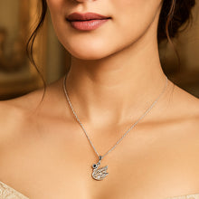 Load image into Gallery viewer, Marie au Swan MOISSANITE (2 ct) Silver Necklace
