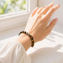 Load image into Gallery viewer, Tiger_eye_Infinity_Bracelet
