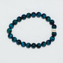 Load image into Gallery viewer, Blue_tiger_eye_Crystal_Braceet_1
