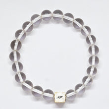 Load image into Gallery viewer, Clear_Quartz_Infinity_Silver_bracelet_1
