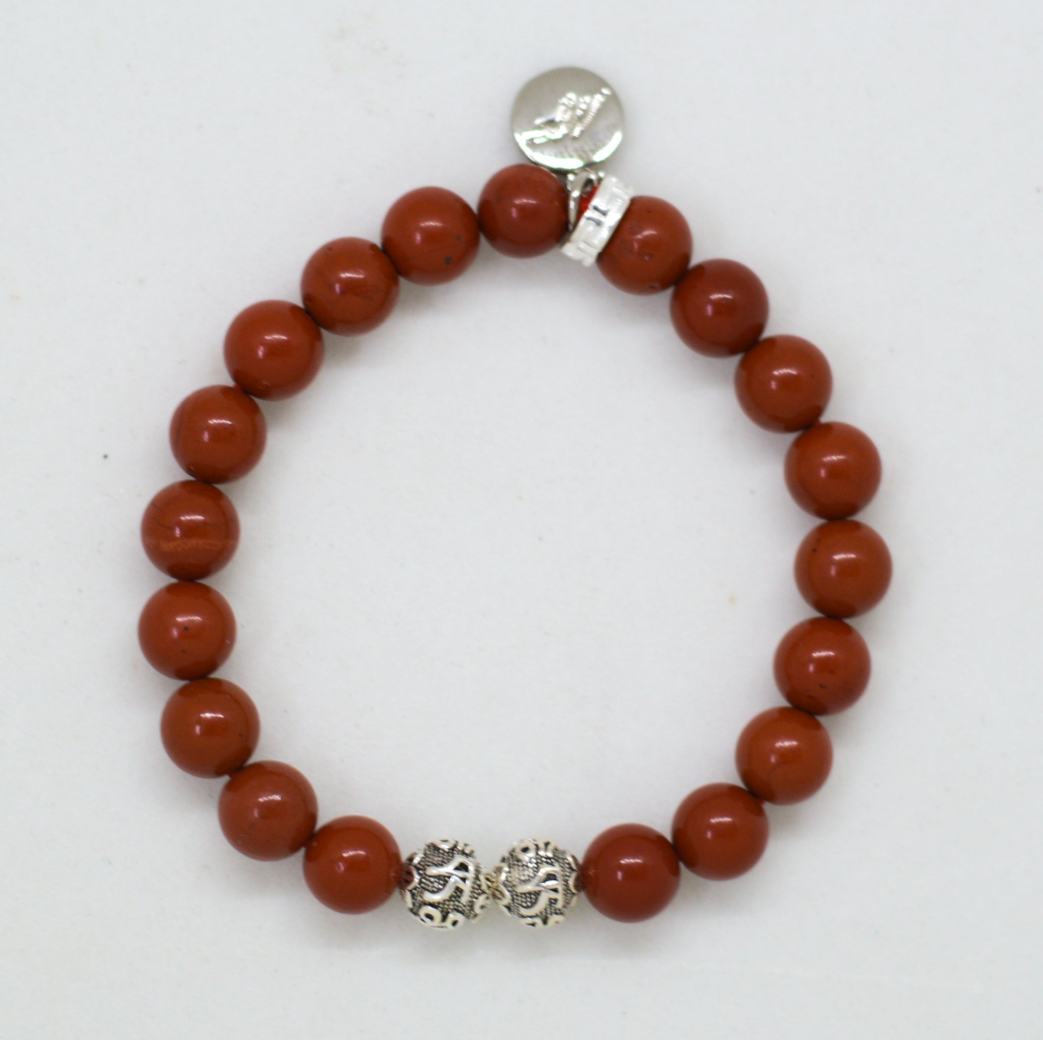 Hematite & Red Jasper Bracelet