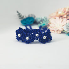 Load image into Gallery viewer, ROYAL BLUE PEARL FRIENDSHIP BRACELET

