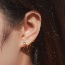 Load image into Gallery viewer, Monaco Solitaire MOISSANITE Queens Earrings
