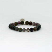 Load image into Gallery viewer, Indian_Agate_Silver_Bracelet_1
